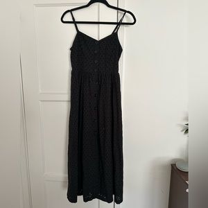 Like new button down midi dress